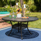 Outdoor Expandable Aluminum Dining Table - NH372103