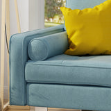 Modern Fabric Chaise Loveseat - NH068403