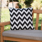 Outdoor Chevron Design Water Resistant Square Throw Pillow - NH000303