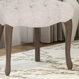 Tufted Dining Chair with Cabriole Legs (Set of 2) - NH922903