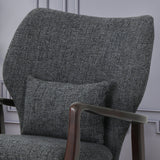 Mid Century Modern Upholstered Rocking Chair - NH599503