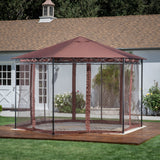 Outdoor Mosquito Netting 10 x 10 Foot Gazebo - NH111603