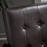 Mid Century Modern Leather Club Chair - NH914203