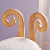 Faux Fur Sheep Stool - NH070803