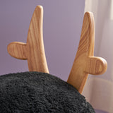 Faux Fur Gazelle Stool - NH470803