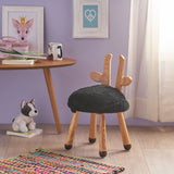 Faux Fur Deer Stool - NH670803