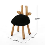 Faux Fur Deer Stool - NH670803