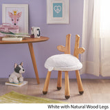 Faux Fur Deer Stool - NH670803