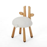 Faux Fur Deer Stool - NH670803