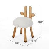 Faux Fur Deer Stool - NH670803