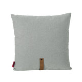 Mid Century 25" Square Fabric Pillow with Faux Leather Strap (Set of 2) - NH093503