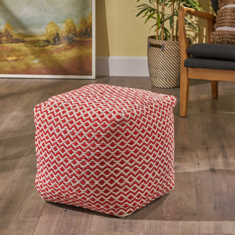 Modern Boho Pouf - NH248403