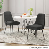 Modern Fabric Dining Chairs (Set of 2) - NH632803