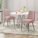 Modern Fabric Dining Chairs (Set of 2) - NH632803