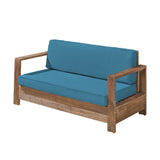 Outdoor Acacia Wood Loveseat - NH173603