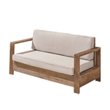 Outdoor Acacia Wood Loveseat - NH173603