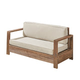 Outdoor Acacia Wood Loveseat - NH173603