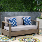 Outdoor Acacia Wood Loveseat - NH173603