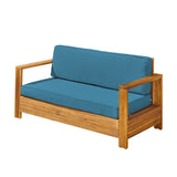 Outdoor Acacia Wood Loveseat - NH173603