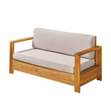 Outdoor Acacia Wood Loveseat - NH173603