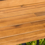 Outdoor Acacia Wood Balcony Bar Table - NH441403