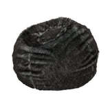 Modern 3 Foot Faux Fur Bean Bag Cover - NH873313