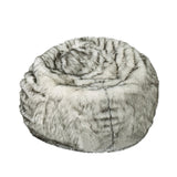 Modern 3 Foot Faux Fur Bean Bag Cover - NH873313