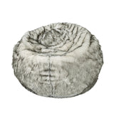 Modern 3 Foot Faux Fur Bean Bag Cover - NH873313