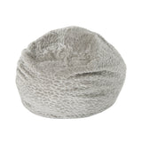 Modern 3 Foot Faux Fur Bean Bag (Cover Only) - NH173313