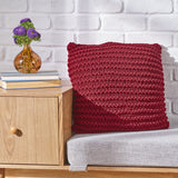 Knitted Cotton Pillow - NH168503