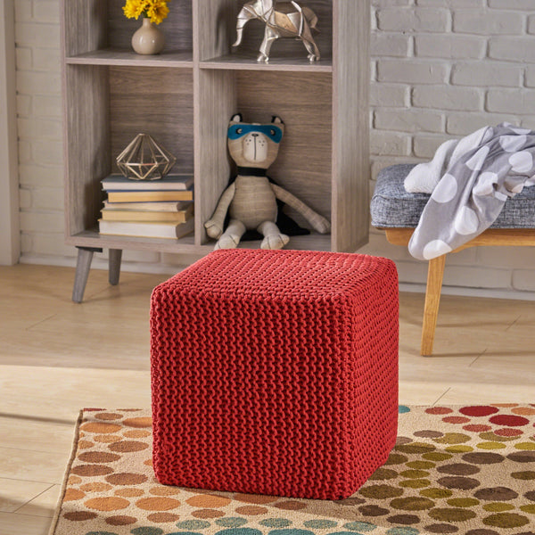 Knitted Foot Stool - NH317503