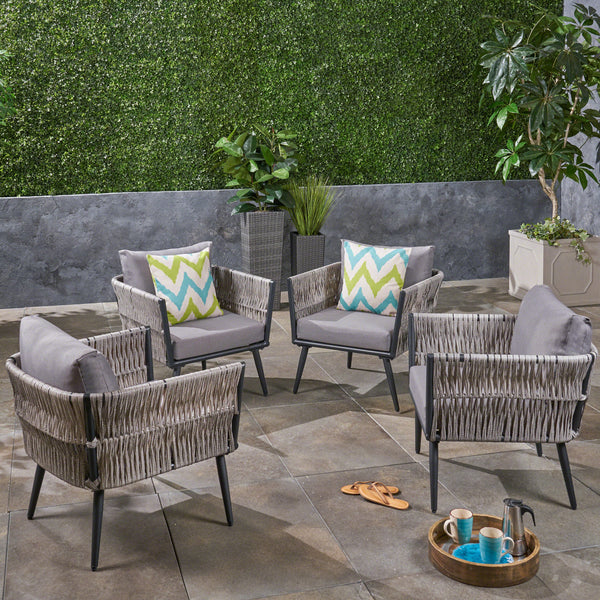 Outdoor Wicker Club Chair - NH993503