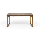 Outdoor Expandable Acacia Wood Dining Table - NH876903