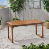 Outdoor Expandable Acacia Wood Dining Table - NH876903