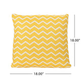 Outdoor 18-inch Water Resistant Square Pillows - NH735503