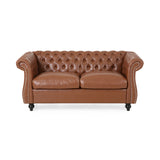 Traditional Chesterfield Loveseat - NH762313