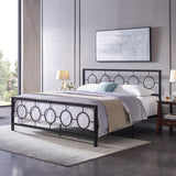 Modern Iron King Bed - NH021113