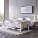 Modern Iron King Bed - NH021113