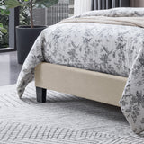 Fully-Upholstered Platform Bed Frame, Low-Profile,  Contemporary - NH885703