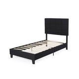 Fully-Upholstered Platform Bed Frame, Low-Profile,  Contemporary - NH885703