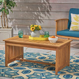 Outdoor Acacia Wood Coffee Table - NH645503