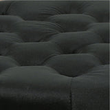 Glam Velvet Tufted Ottoman - NH089403