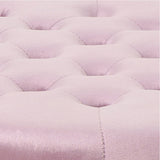 Glam Velvet Tufted Ottoman - NH089403