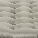 Glam Velvet Tufted Ottoman - NH089403