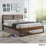 Transitional Wooden Queen Platform Bed - NH925903