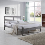 Transitional Wooden Queen Platform Bed - NH925903