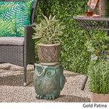 Owl Garden Stool - NH604703