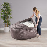 Traditional 5 Foot Suede Bean Bag (Cover Only) - NH957903