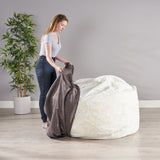 Traditional 5 Foot Suede Bean Bag (Cover Only) - NH957903