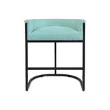 Modern Wide Bucket Upholstered Barstool - NH082603